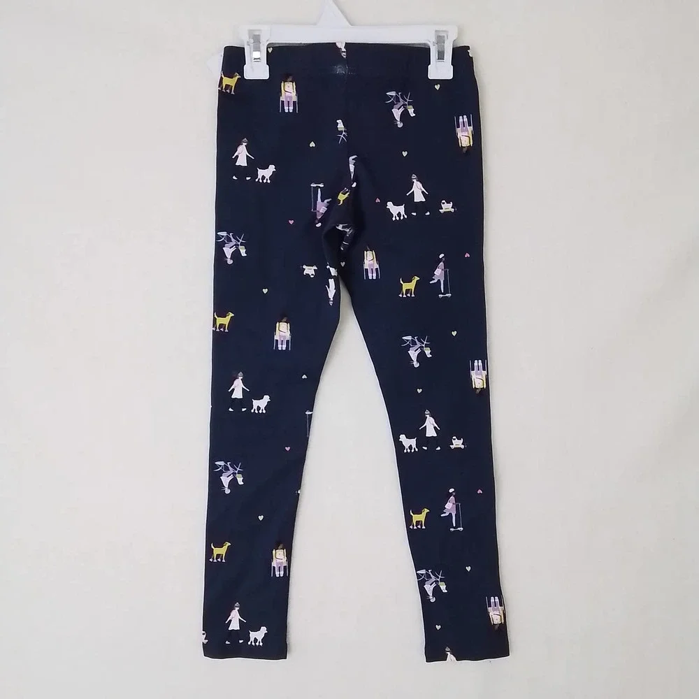 Carter's Cotton Blend‎ Leggings Size 10 Navy 